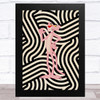 The Pink Panther Retro Children's Kid's Wall Art Print