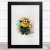 Minion Smudge Style 4 Children's Kid's Wall Art Print