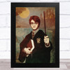 Harry Potter Vintage Children's Kid's Wall Art Print