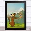 Yogi Bear Vintage Children's Kid's Wall Art Print