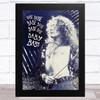 Robert Plant Led Zep Grunge Style Celeb Wall Art Print