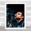 Liam Gallagher Splatter Art Celeb Wall Art Print