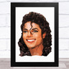 Michael Jackson Polygon Celeb Wall Art Print