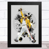 Freddie Mercury Grey Celeb Wall Art Print