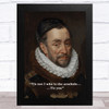 Renaissance Humour Rude Nobleman Funny Eccentric Wall Art Print