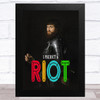 Renaissance Humour Knight Riot Funny Eccentric Wall Art Print