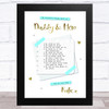 My Favourite Things About Dad List Personalised Dad Father's Day Gift Print