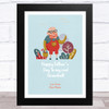 Cool Grandad Gardening Personalised Dad Father's Day Gift Wall Art Print