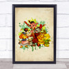 Adventures Of The Gummi Bears Wall Art Print