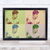 Shawn Mendes Pastel Repeated Vintage Wall Art Print