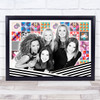 Spice Girls Black & White Retro Icon Wall Art Print