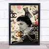 Coco Chanel Vintage Fashion Designer Wall Art Print