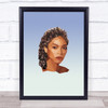 Beyonce Geometric Polygon Wall Art Print