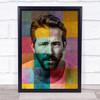 Ryan Reynolds Pop Art Wall Art Print
