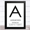 Adelboden Switzerland Wall Art Print