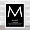 Mamfe Cameroon Wall Art Print