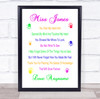 Paint Hand Multicolour Teacher Seeds Of Knowledge Personalised Wall Art Print
