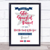 America Patriotic National Anthem Grey Star Wall Art Print