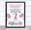 One In A Melon Pink Birthday Personalised Event Occasion Party Decoration Sign