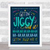 Will Smith Gettin' Jiggy Wit It Cloud Stars And Arrows Music Song Lyric Wall Art Print