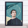 Oasis The Hindu Times Halo Geometric Music Song Lyric Wall Art Print
