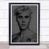 Justin Bieber Sorry Face s Music Song Lyric Wall Art Print