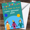 Squid Game Funny Doll Guard Player Personalised Birthday Card