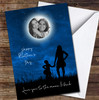 Love You To The Moon & Back Your Photo Personalised Mother's Day Card