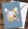 Envelope With Balloons And Hearts Personalised Mother's Day Card