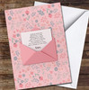 Envelope With Flower Background Personalised Mother's Day Card