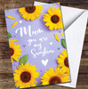 Mum You Are My Sunshine Sunflowers Personalised Mother's Day Card