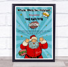 Santa Thumbs Up Official North Pole Christmas Personalised Certificate Award