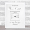 Precious Baby Due Date Birthday Special Date Calendar Memorial Keepsake Print