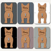 Alaskan Klee Kai Dog Lead Holder Leash Hanger Hook Any Colour Personalised Gift
