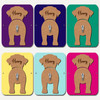 Border Terrier Dog Lead Holder Leash Hanger Hook Any Colour Personalised Gift