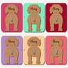 Goldendoodle Dog Lead Holder Leash Hanger Hook Any Colour Personalised Gift