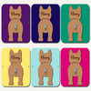 Korean Jindo Dog Lead Holder Leash Hanger Hook Any Colour Personalised Gift