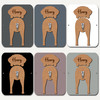 Weimaraner Dog Lead Holder Leash Hanger Hook Any Colour Personalised Gift