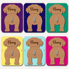 Aussiepoo Dog Lead Holder Leash Hanger Hook Any Colour Personalised Gift