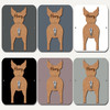 Kelpie Dog Lead Holder Leash Hanger Hook Any Colour Personalised Gift