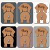 Wiener Dog Lead Holder Leash Hanger Hook Any Colour Personalised Gift