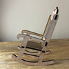 Personalised Mini Wooden Rocking Chair Memorial Gift In Memory Of Keepsake