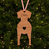 Dalmatian Dog Bauble Dog Bum Ornament Personalised Christmas Tree Decoration