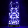 Batman Baby Superhero Dc Comic Personalised Gift Colour Change Lamp Night Light