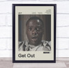Get Out Movie Polaroid Vintage Film Wall Art Poster Print