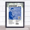 Johnny Duncan Footprints in the Snow Music Polaroid Vintage Music Wall Art Poster Print