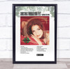 Gloria Estefan Christmas Through Your Eyes Music Polaroid Vintage Music Wall Art Print