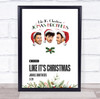 Jonas Brothers Like It's Christmas Christmas Single Polaroid Music Art Poster Print