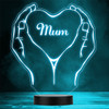 Hands Holding Mum Mother's Day Personalised Gift Colour Changing Night Light