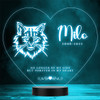 Cat Pet Loss Memorial Forever In My 9 Personalised Gift Colour Night Light